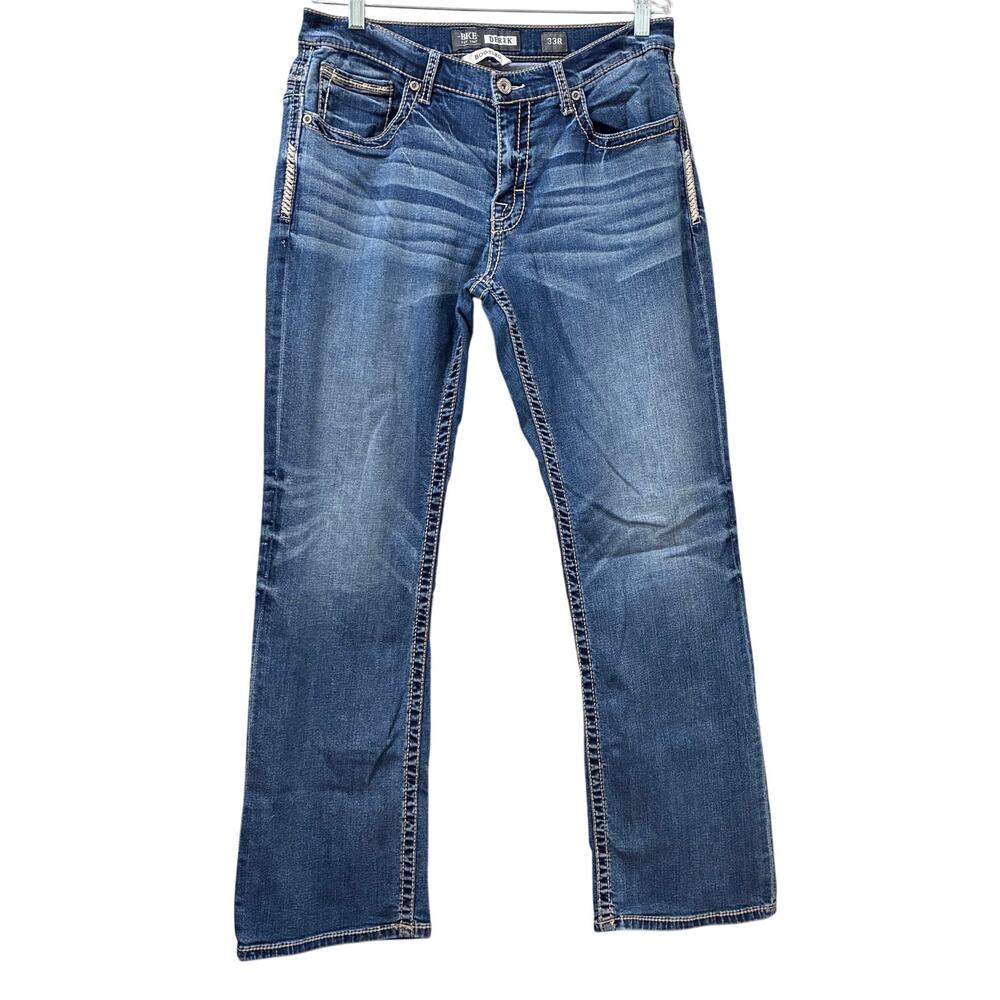 BKE Men's Derek Bootcut Jeans Sz 33R